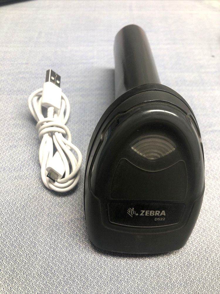ZEBRA DS22 DS2278 BLACK WIRELESS HANDHELD STANDARD RANGE AREA BARCODE SCANNER