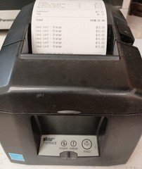 ELO Toast Black i3-10STD 10″ Touchscreen POS System With Power Supply & Printer