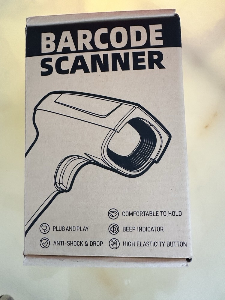 AGPTEK Bluetooth & 2.4GHz Wireless Barcode Scanner MRPO260612006 MRAGPOS0127