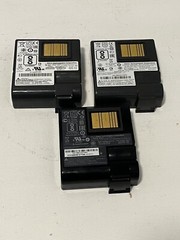 Zebra ZQ500 Series 3-Slot Battery Charger W/ 3xBatteries Business Replacements