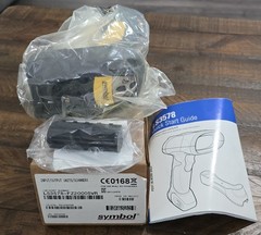 Symbol LS3578 Rugged Bluetooth 1D Barcode Scanner LS3578-FZ20005WR w/Battery