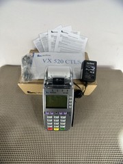 Verifone VX 520 CTLS Terminal – FOR PARTS / AS-IS (Tamper Error)