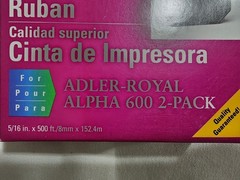 NCR Premium Ribbon Adler Royal Alpha 600 1-Pack For Typrwriter New