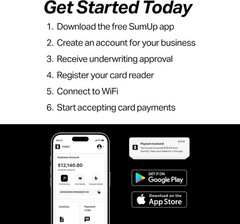 Solo Touch-Screen Payment Card Reader with Charging Station & Free Mobile Data