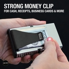 ACM 2.0 Featherweight Wallet – Exact Card Select and Storage – RFID Blocking …