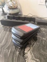 Lot of 3 Toast Go 2 Handheld POS Tablets TG200 with DTC200 Charging Dock