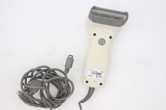 Datalogic Barcode Scanner Reader DLC6165-M1 CCD PS2 PS/2 Keyboard Wedge Beige