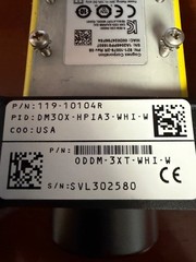 COGNEX DM375X-M BARCODE SCANNER/CAMARA W/ COGNEX LIGHTS P/N: 119-10104R