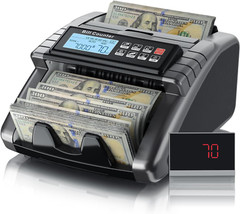 AL1000 Money Counter Machine with Value Counting，Support Dollar and Euro，Uv, MG,