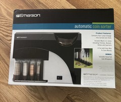 Automatic Coin Sorter 4-Barrel Black the Black Series