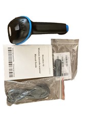WoneNice Barcode Scanner Wireless 2-in-1 2.4Ghz Wireless+USB 2.0 Wired Handhe