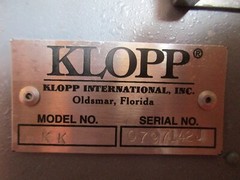 Klopp Combination Electric And Manual Coin Counter ~ Model No. KK ~ Works!