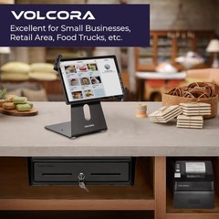 Volcora 13″ Electronic Cash Register Drawer with Under Counter Mounting Metal…