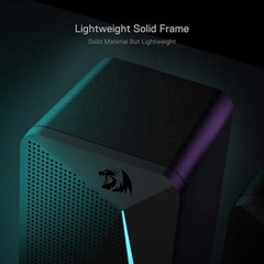 Redragon GS510 Waltz RGB Desktop Speakers, 2.0 Channel PC Computer Stereo Speake