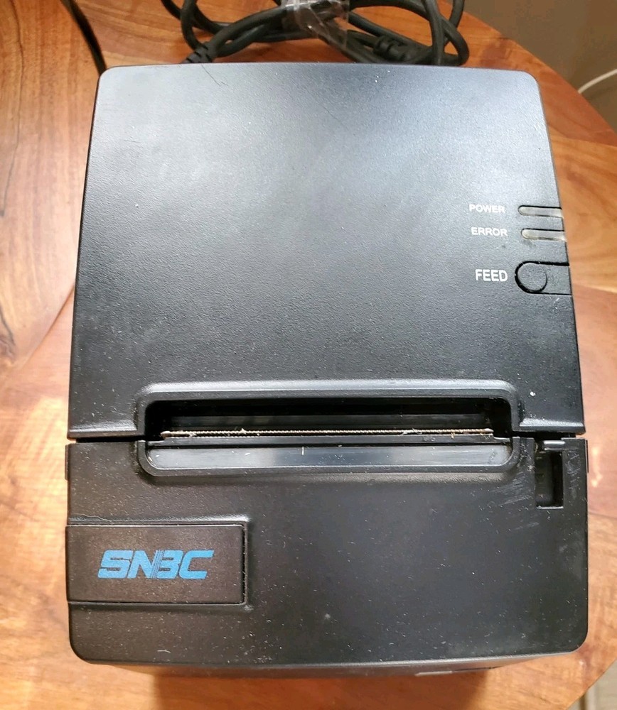 SNBC BTP-R180II Thermal Receipt POS Printer W/ Power Cord. (Tested And working)