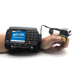 Symbol WT41N0-T2S27ER WristMount & RS419-SR2000ZZR Wearable Ring Barcode Scanner