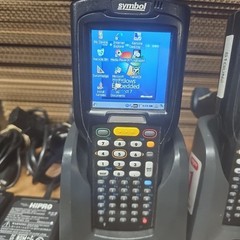 Lot 3 Motorola Zebra Symbol MC32NO Mobile Computer Barcode Scanner Bundle Workin