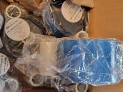 10-ROLLS GENUINE VIDEOJET 15-U55KQ10 BLACK THERMAL TRANSFER RIBBON 50mm x 1200m