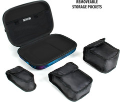 USA Gear Hard Travel Case Fits Square Card Reader, Square Handheld, Receipt Prin