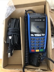 Ingenico Chase iCT250 3in LCD USB/Ethernet Ports Dual Comm Credit Card Terminal