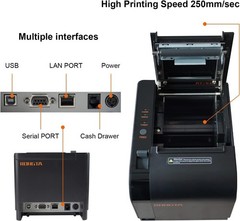 Thermal Receipt Printer, 80mm Receipt Printers, Thermal Pos Printer with Auto…
