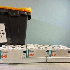 Thermal Receipt Paper Roll 24Count Pen+Gear 3-1/8″ x 190′ NIP New TH for lot 3.