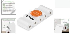 Biodegradable 2 1/4″ x 50′ Thermal Receipt Paper – 5 Rolls, BPA Free