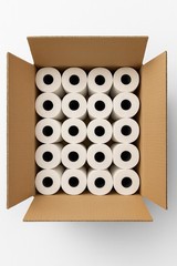 Thermal Paper Receipt Rolls POS/Cash Register, 2.25″ x 50ft, GT214-50 50 Rolls