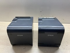 Epson TM-L90P Thermal POS Label & Receipt Printer M313A /Lot Of 2/FRA425