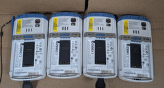 (LOT OF 4) Symbol MC55A0-H70SWQQA9WR Barcode Scanner W/CHARGING DOCK (UNTESTED)
