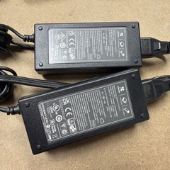 Lot of 2 Factory Reset Clover Mini Wi-Fi C305 Point of Sale System w/ Hub + PSU