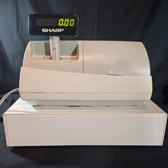 Sharp XE-A401 Electronic Cash Register Thermal Printer Tested Working