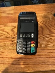 DEJAVOO Z8 VEGA3000 Credit Card Terminal CL Type D HW-v1.2 — No Cord