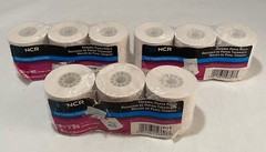 3 Thermal Electronic Calculator Rolls 2 1/4in. x 85ft White Pack 9 Rolls Total
