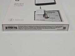 Square A-PKG-0206-01 Credit Debit Card Reader – White for Apple iPhone and…
