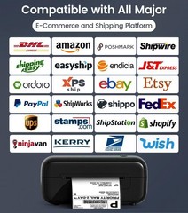 Phomemo Label Printer- 4X6 Bluetooth Thermal Address Label Printer For Small