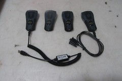 U193 ROV MS2200 BT BLUETOOTH SCANNER LOT OF 4 W 1-USB/1 1AUX CABEL FREE SHIPPING