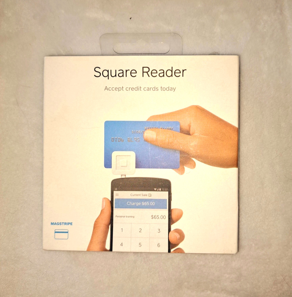 Square Reader Credit Debit Card Apple iPhone Android A-PKG-0206-01 New Sealed