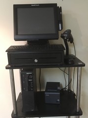 POS System – 15″ Touchscreen, PC, Receipt Printer, Scanner (w/o Cash Drawer)