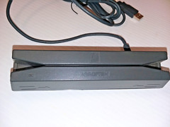MagTek Card Reader Swipe Black PN-21073008-USB Connection