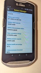 Zebra TC56 Zebra TC56 TC56CJ Android Barcode Scanner not factory reset