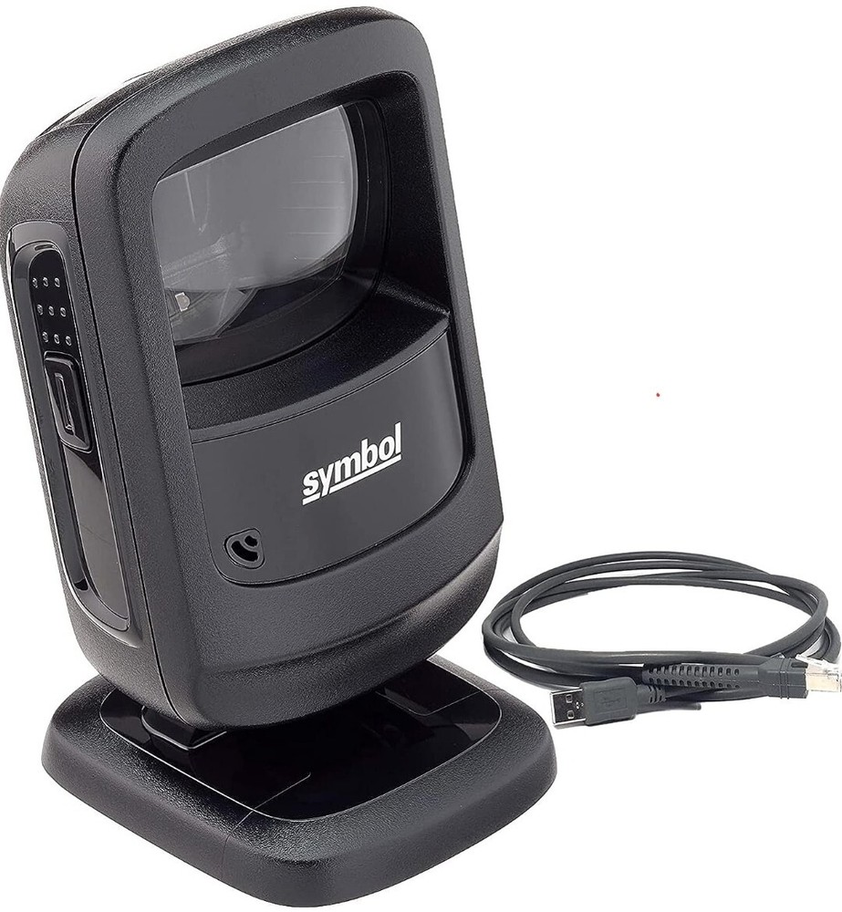 Symbol DS9208 Hands-free 2d Barcode Scanner Black With Cable