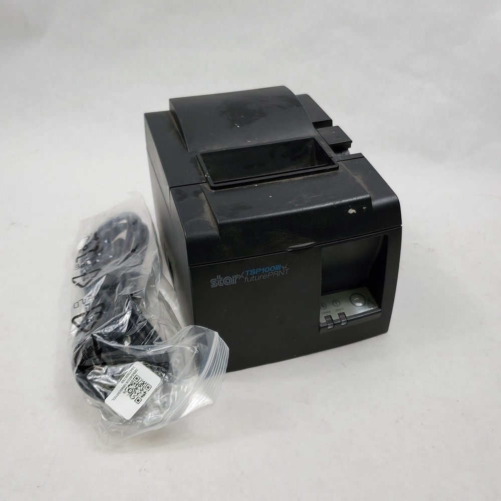 Star TSP100 TSP143IIU Future Print Thermal POS Receipt Printer AC included