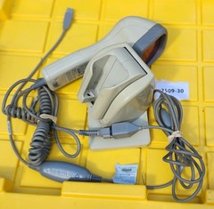 Metrologic Instruments MS6720 Barcode Scanner USB Adapter and Base Cream Beige