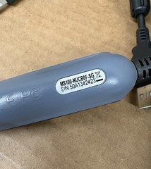 Lot of 3 Unitech MS100-NUCB0F-SG 1D USB Barcode Wand Scanners – Never Used