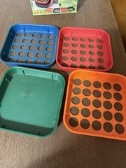 Vintage Coin Sort Junior Speed Coin Sorting Trays Set Change Counter With Box