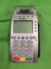 Verifone VX520 VX 520 Credit Card Machine Terminal Reader Tested (E7)