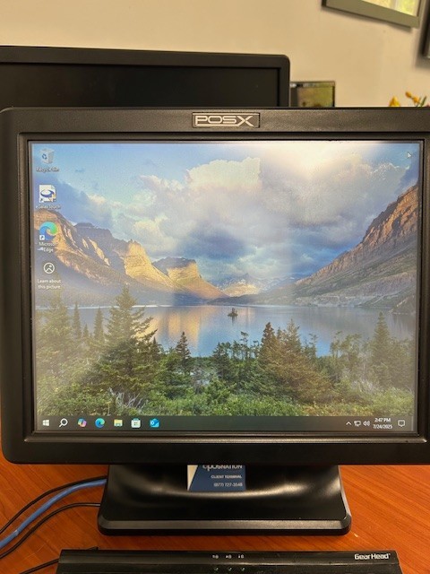 POSX ION-TP3, All-In-One POS System, Windows 10 Pro, 4 GB RAM, Intel Celeron