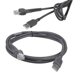 USB A male to RJ45 Cable For Symbol Barcode Scanner LS4278 LS4328 LS2208 2 Pack