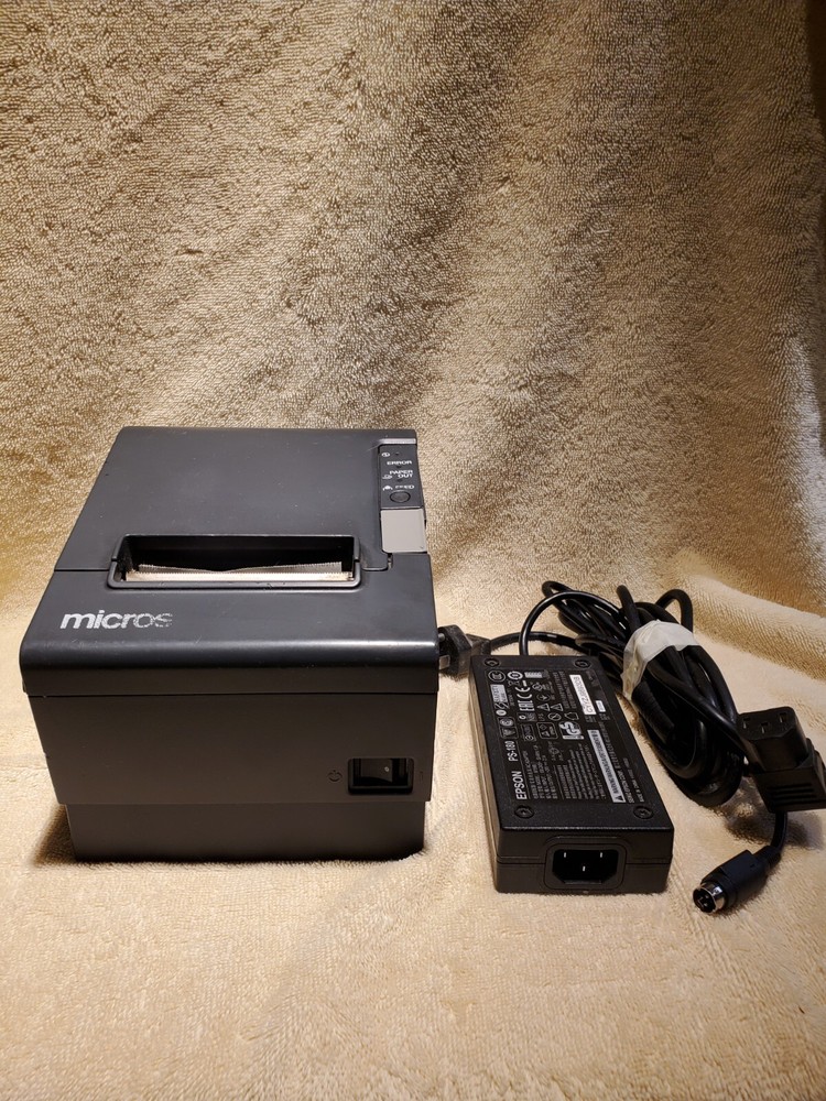 Epson TM-T88IV M129H Thermal POS Paper Receipt Printer with AC Power Pack & Cord